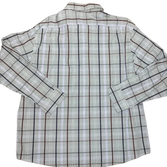 Izod Men's Plaid Slim Fit Button Down Shirt. Sz: XXL - Picture 8 of 11